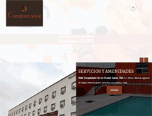 Tablet Screenshot of hotelconquistadorinn.com